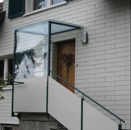 vordach glas 