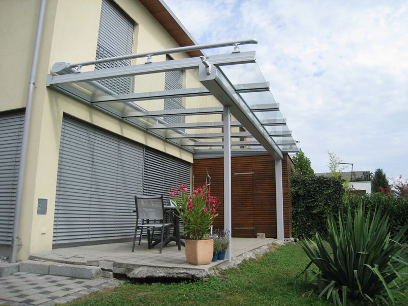 Aluminium Terrassenverglasung