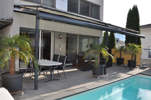 Aluminium Terrassenverglasung