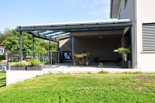 Aluminium Terrassenverglasung