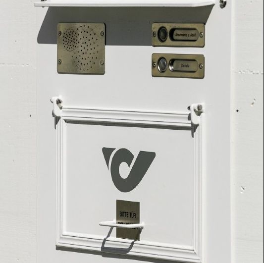 Briefkasten weiß