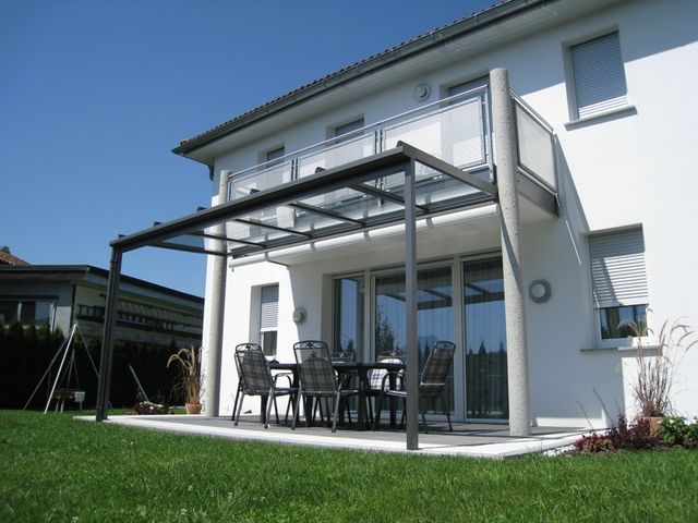 Aluminium Terrassenverglasung