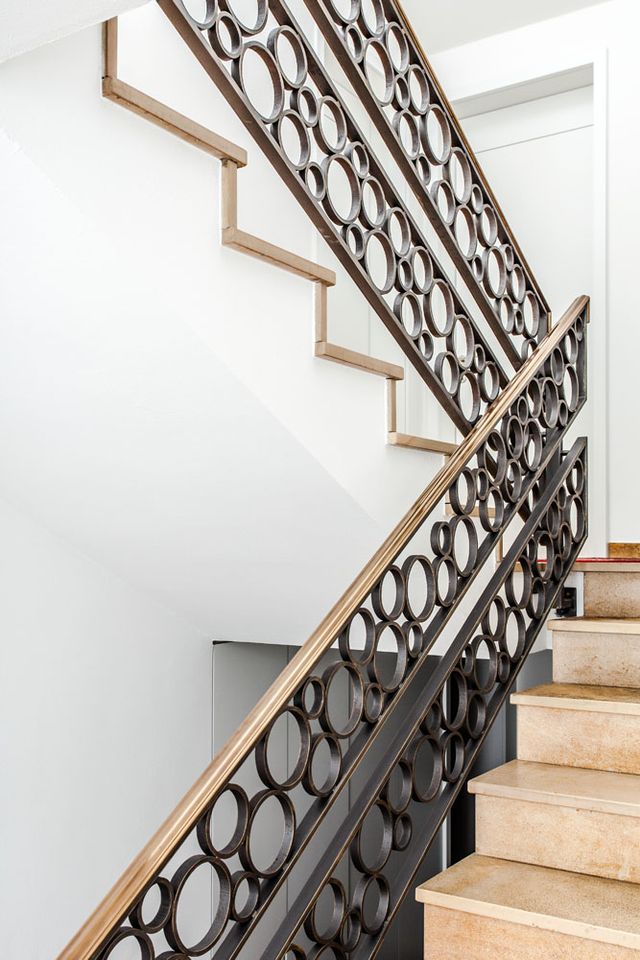 Moderne Schmiedetreppe