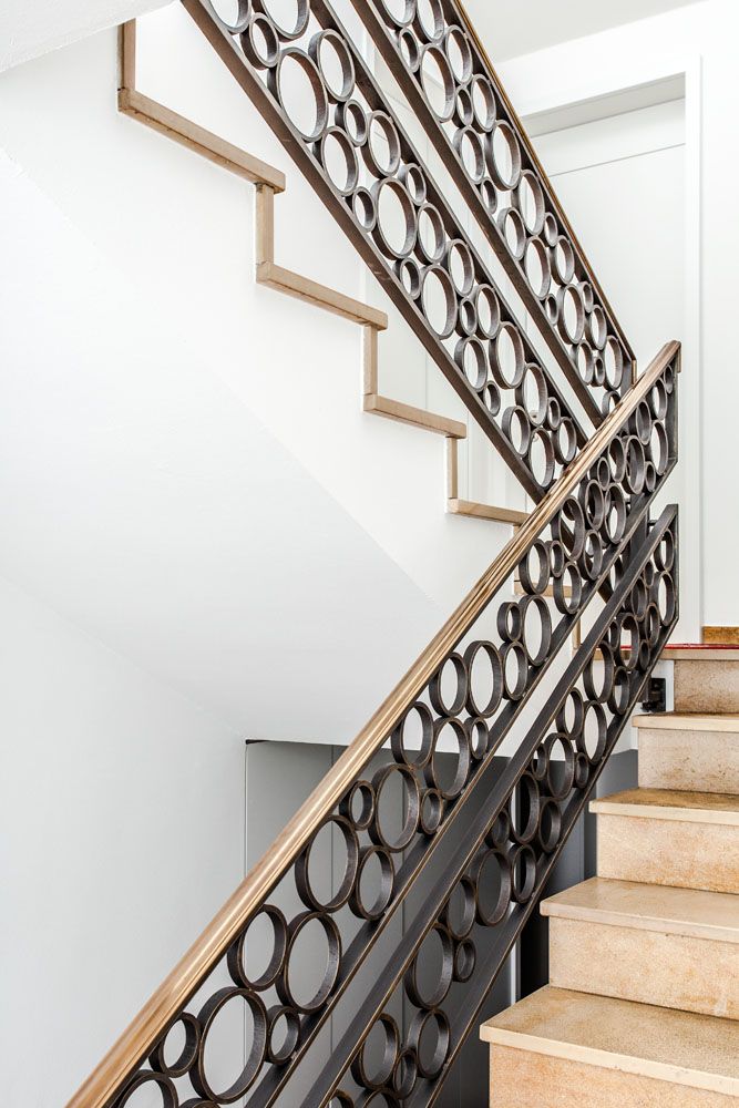 Moderne Schmiedetreppe