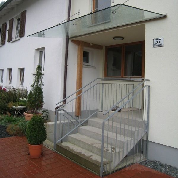 vordach glas