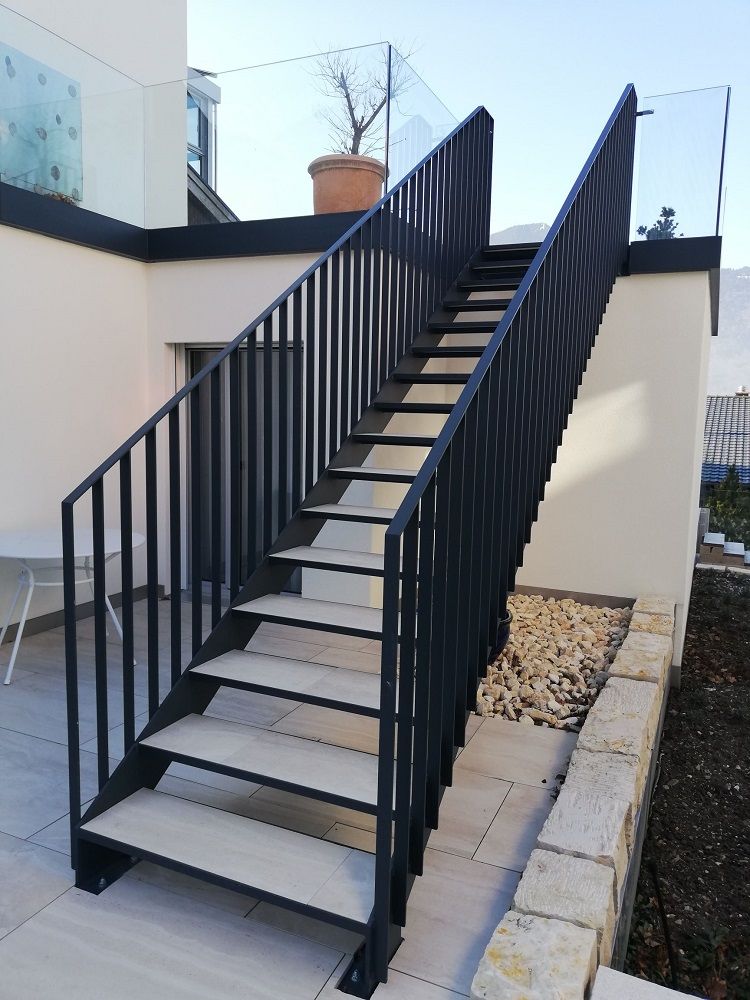Treppen aus Metall, Metalltreppen, Vorarlberg